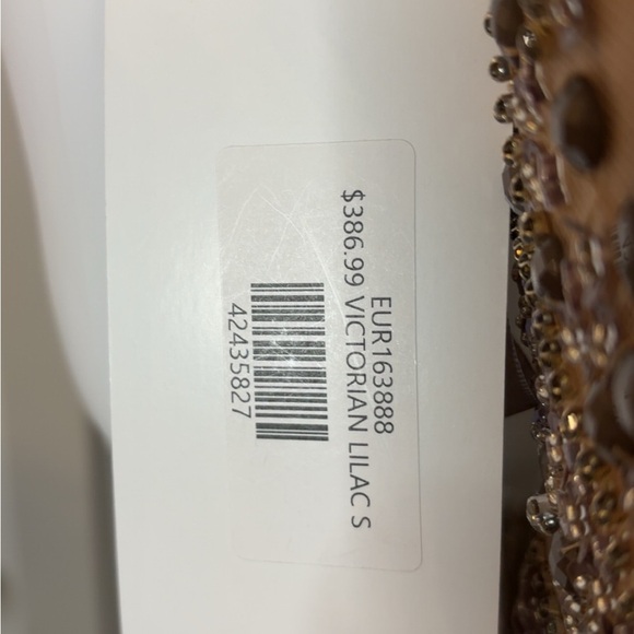 Eureka Lilac & Nude Formal Gown Prom Dress Wedding Size Small PTP 16” MSRP $386 - Picture 7 of 8